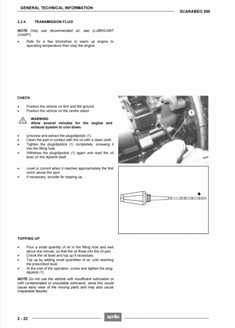 Manual de Taller Aprilia Scarabeo 500 2006 - Imagen 3