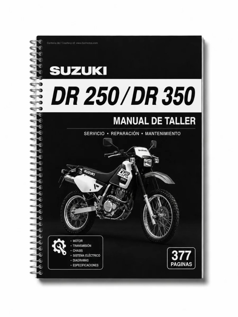 Manual de Taller Suzuki DR 250/350