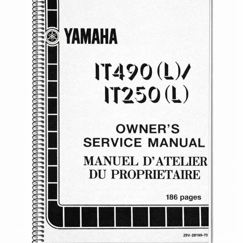 Manual de Taller Yamaha IT490 IT250 (L)