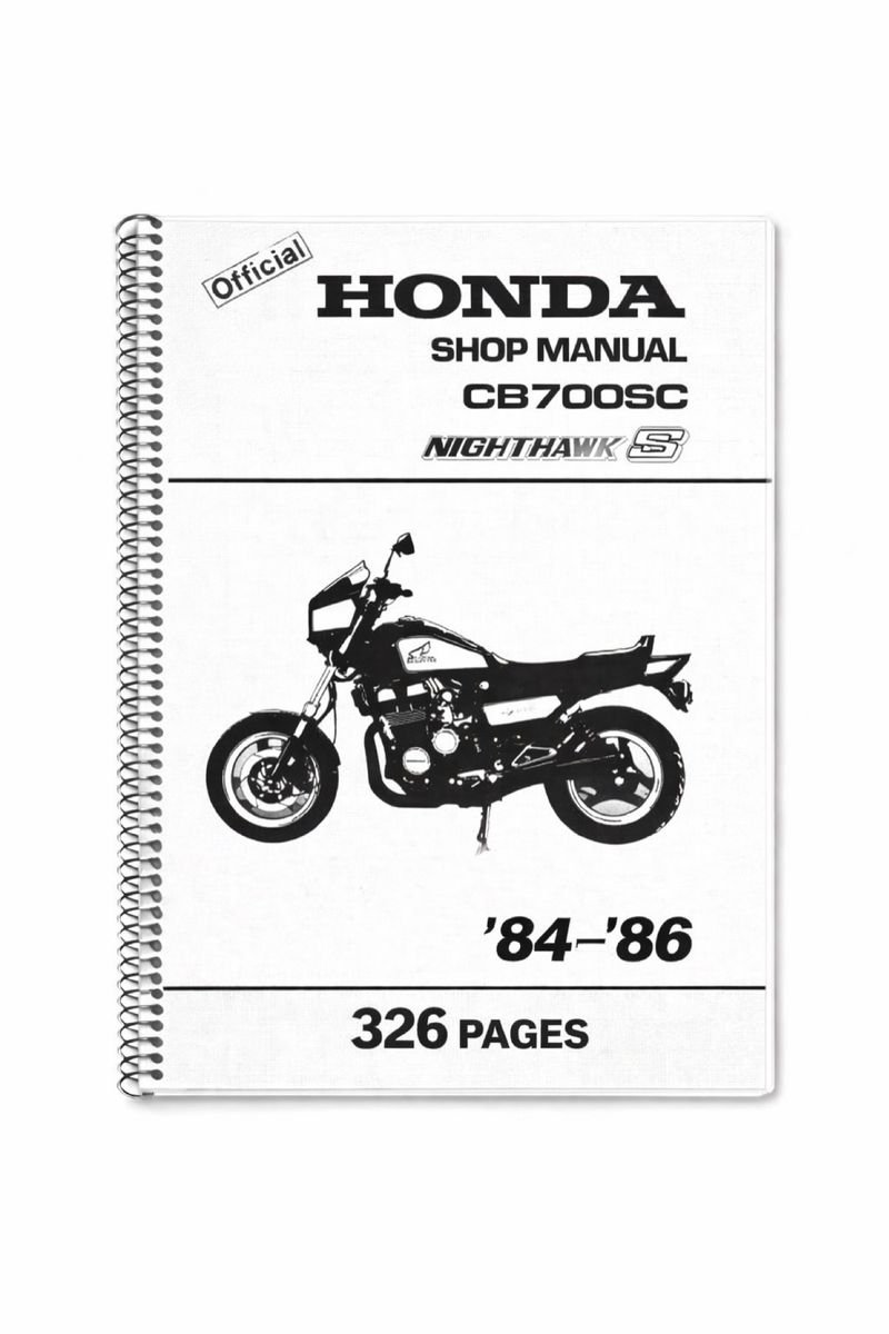 Manual de Taller Honda CB700SC Nighthawk 1984-1986