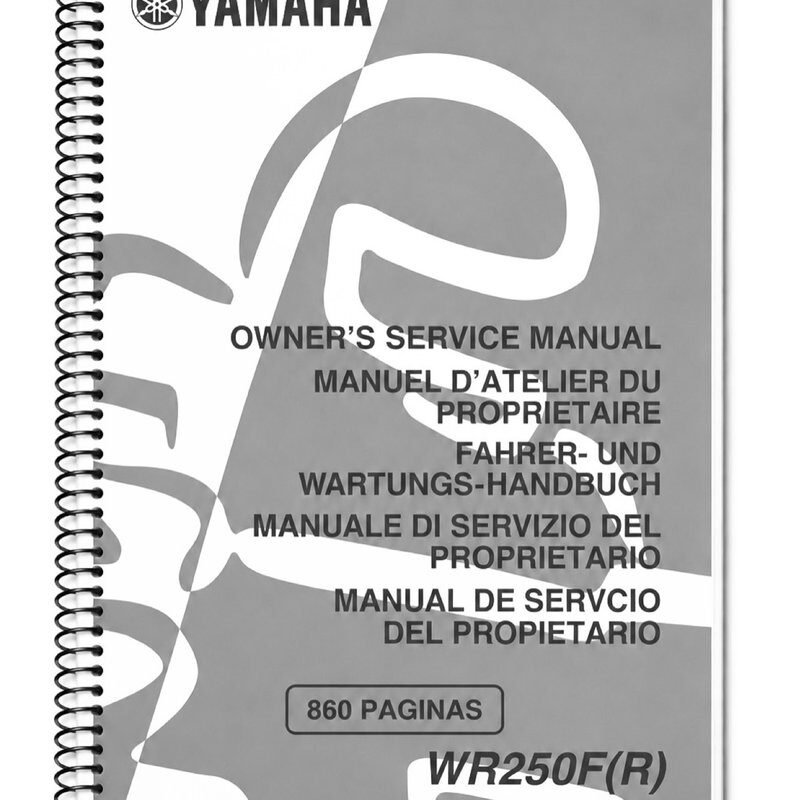 Manual Taller Yamaha WR250F(R)
