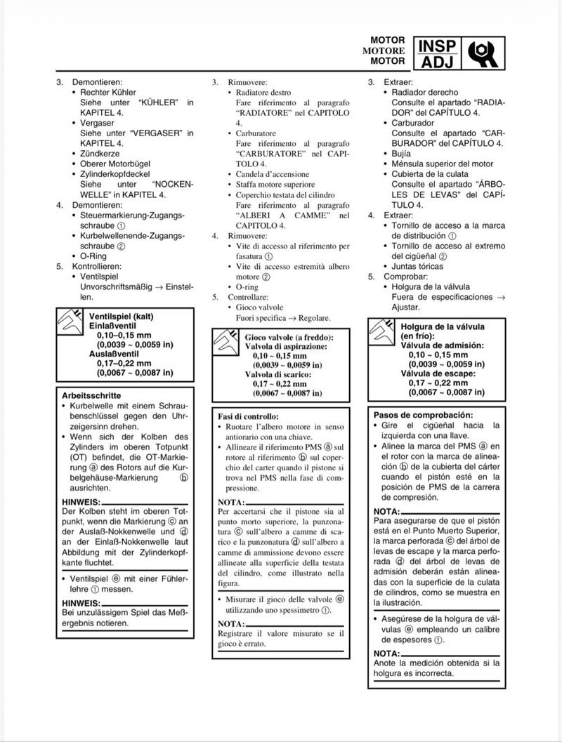 Manual de Taller Yamaha WR250F(R) - Imagen 4