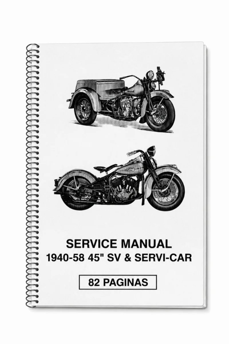 Manual de Taller Harley 1940-1958 SV Servi-Car