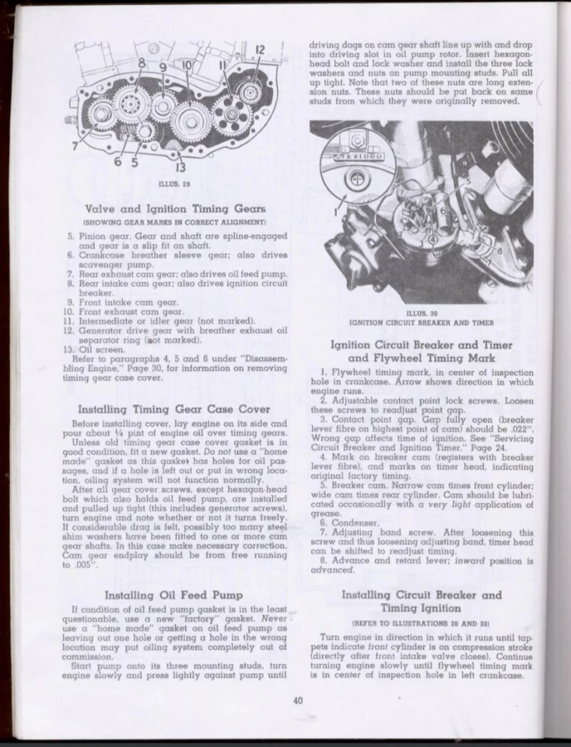 Manual de Taller Harley 1940-1958 SV Servi-Car - Imagen 3