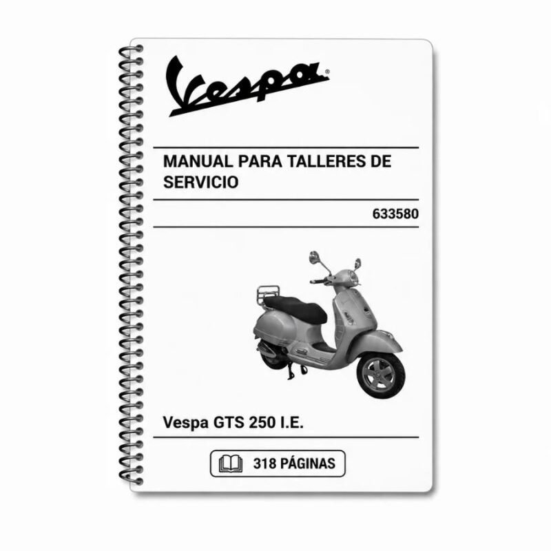 Manual Taller Vespa GTS 250 I.E. 2007