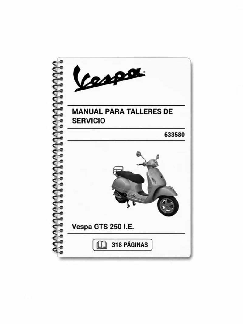 Manual de Taller Vespa GTS 250 I.E. 2007