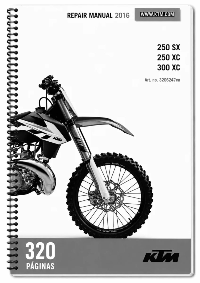 Manual de Taller KTM SX 2016