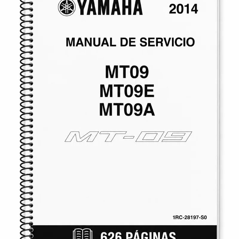 Manual Taller Yamaha MT09 MT09R MT09S 2014
