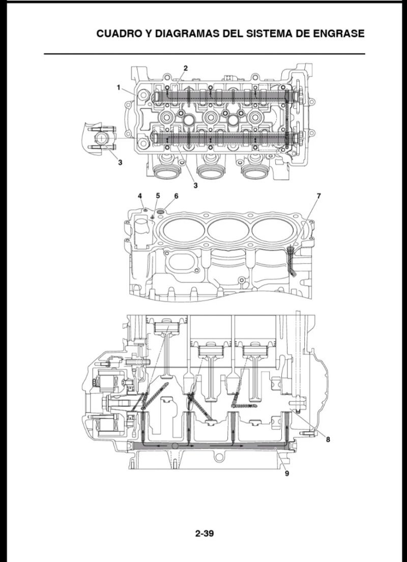 Manual de Taller Yamaha MT09 MT09R MT09S 2014 - Imagen 3