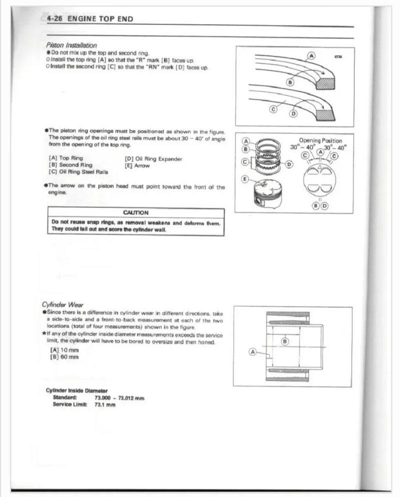 Manual de taller Kawasaki Ninja ZX-9R 1994-1997 - Imagen 3