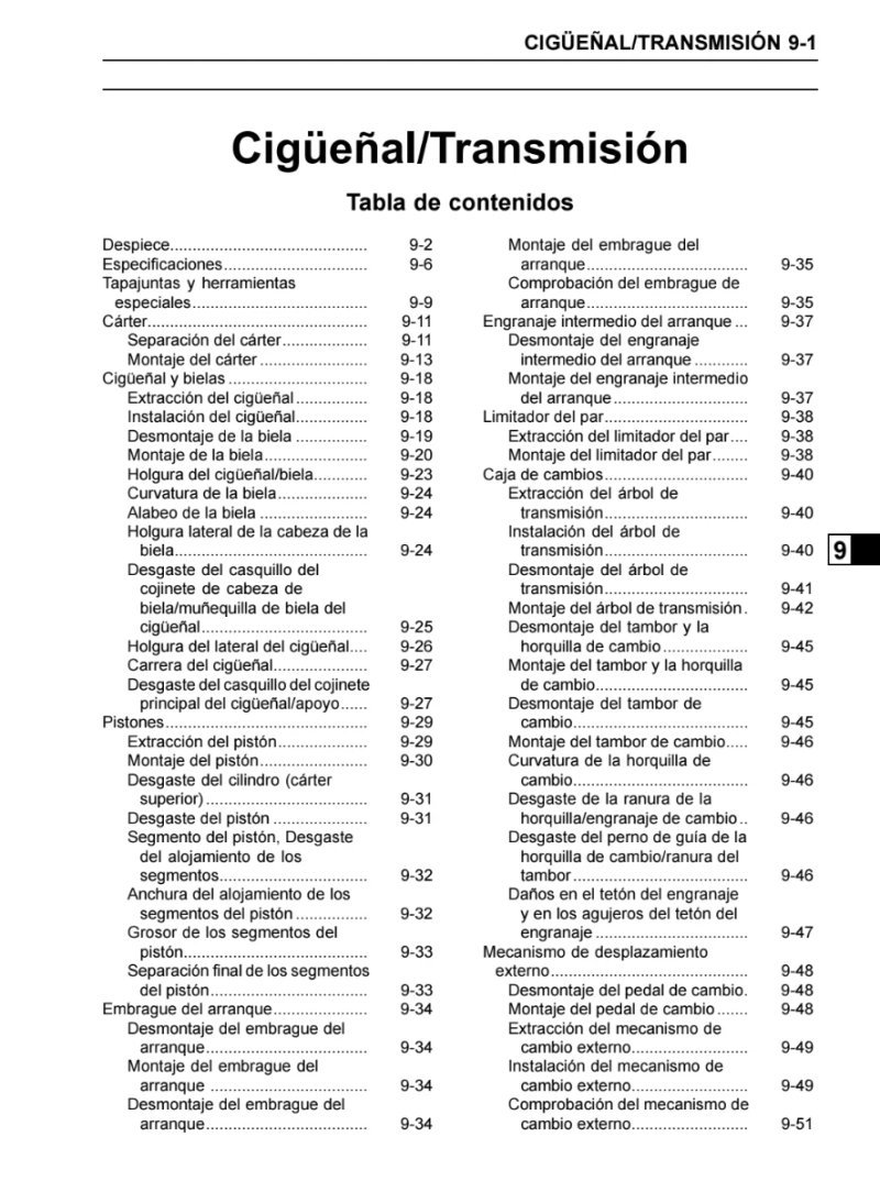 Manual de Taller Kawasaki Ninja ZX-10R 2008 - Imagen 2