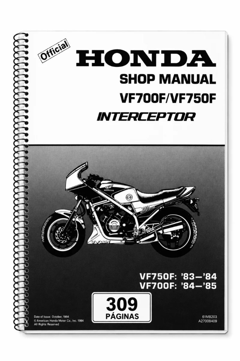 Manual de Taller Honda VF700F/VF750F Interceptor 1983