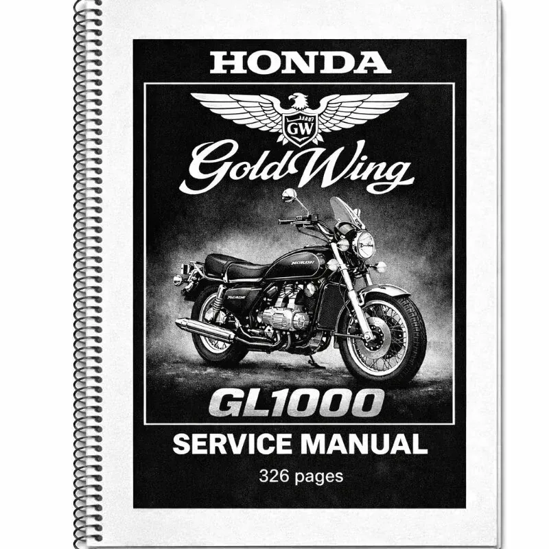 Manual de Taller Honda Gold Wing GL1000 1978