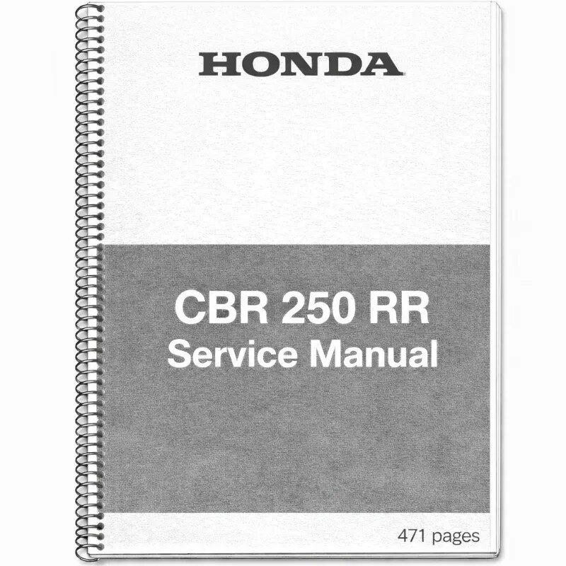 Manual de Taller Honda CBR 250 RR