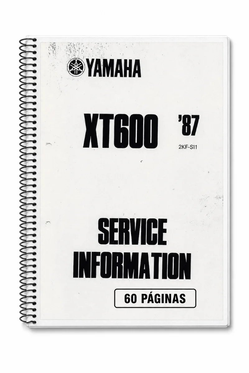 Manual de Taller Yamaha XT600 2KF 1987