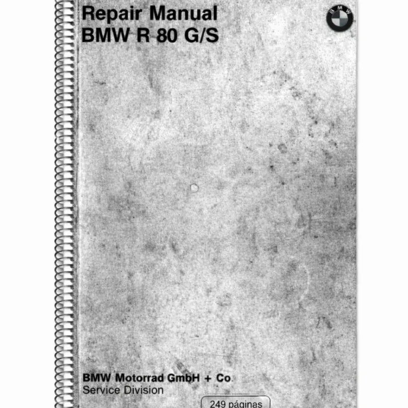 Manual de Taller BMW R 80 G/S