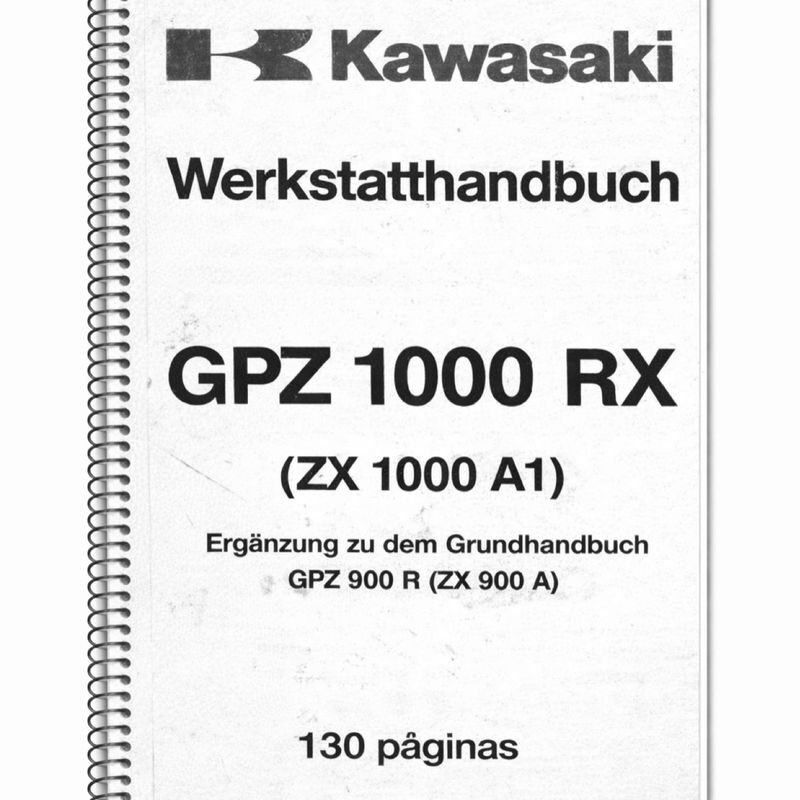 Manual de Taller Kawasaki GPZ 1000 RX