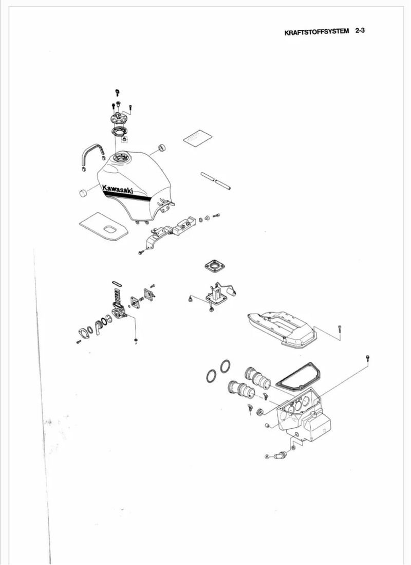 Manual de Taller Kawasaki GPZ 1000 RX - Imagen 3