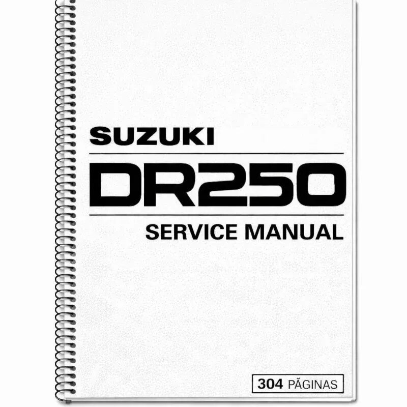Manual de Taller Suzuki DR250/SP250 (1982–1985)