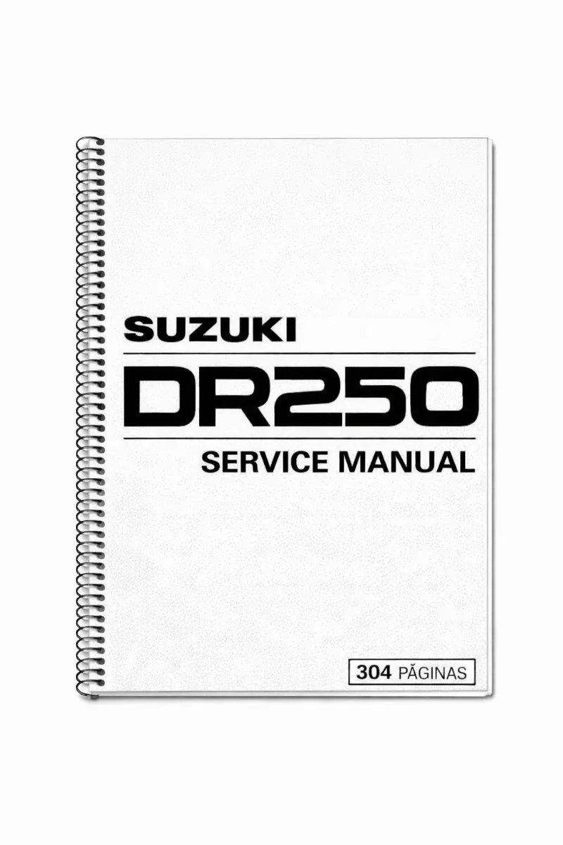 Manual de Taller Suzuki DR250/SP250 (1982–1985)