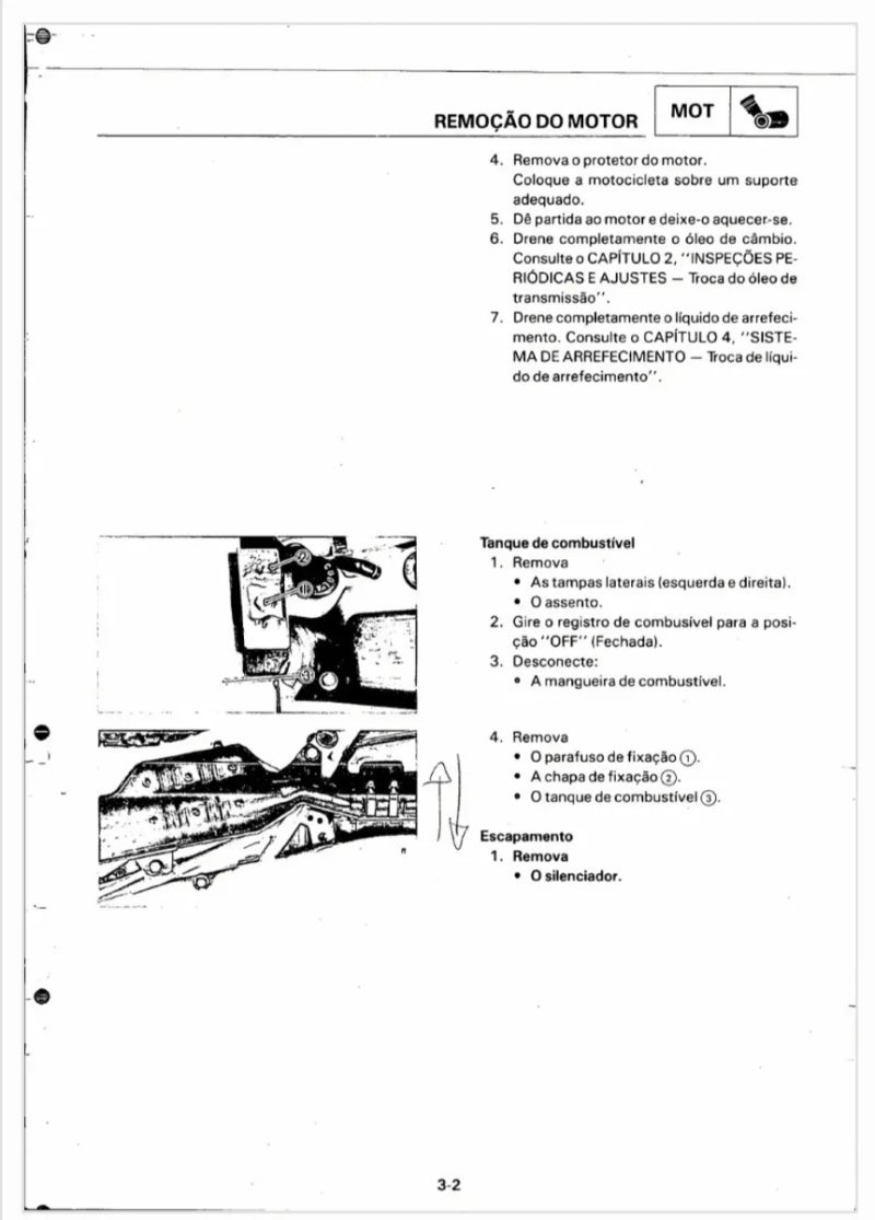 Manual de Taller Yamaha DT200 1991 - Imagen 3