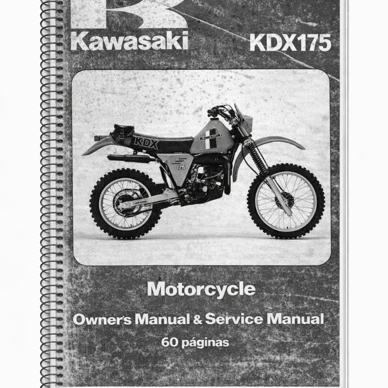 Manual Kawasaki KDX175 1980
