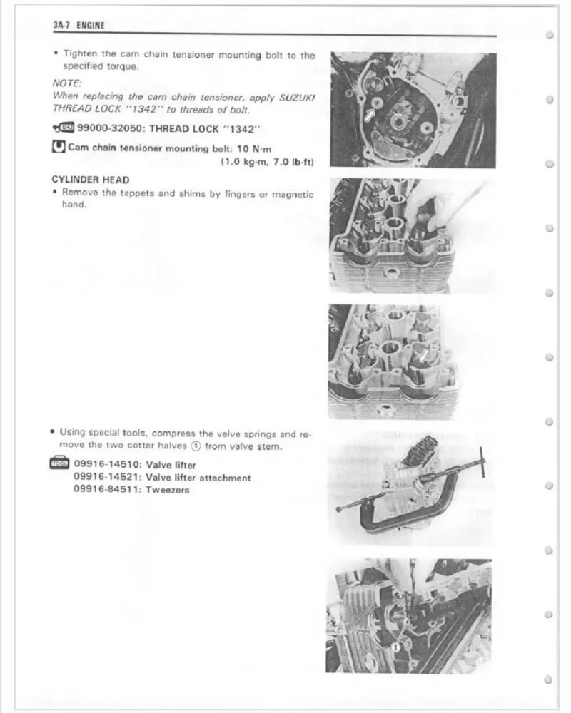 Manual de Taller Suzuki GSX-R750(95) 1997-1999 - Imagen 3