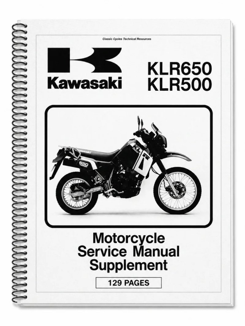 Manual de Taller Kawasaki KLR650 KLR500 1989-2002