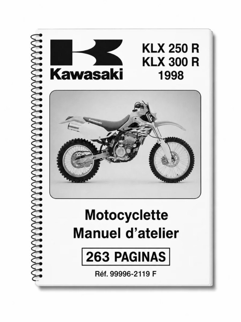 Manual de Taller Kawasaki KLX 250 R / 300 R 1998