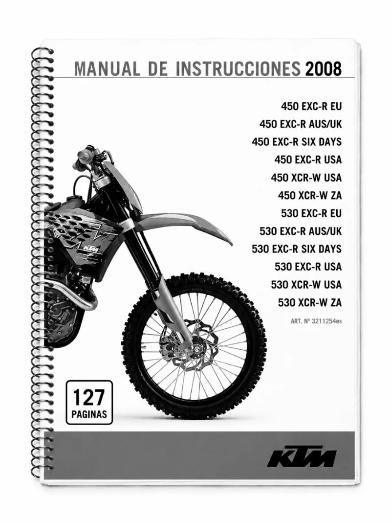 Manual de Taller KTM EXC-R EU 450 2007