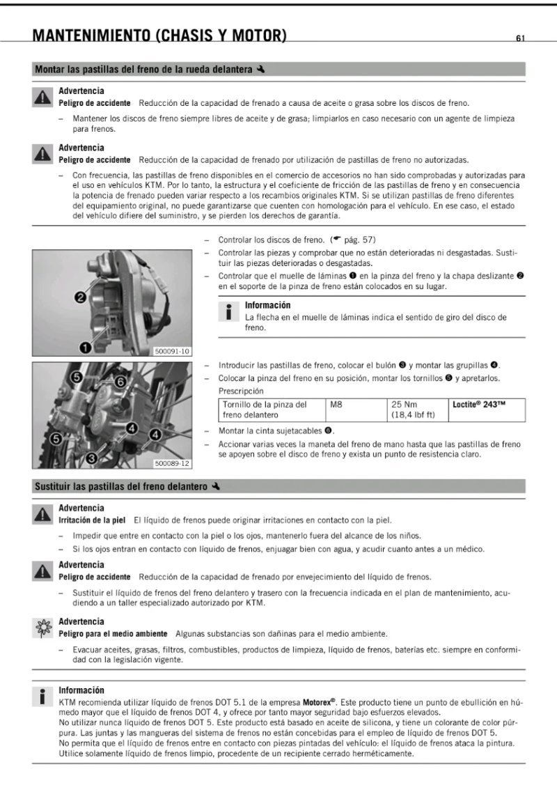 Manual de Taller KTM EXC-R EU 450 2007 - Imagen 3