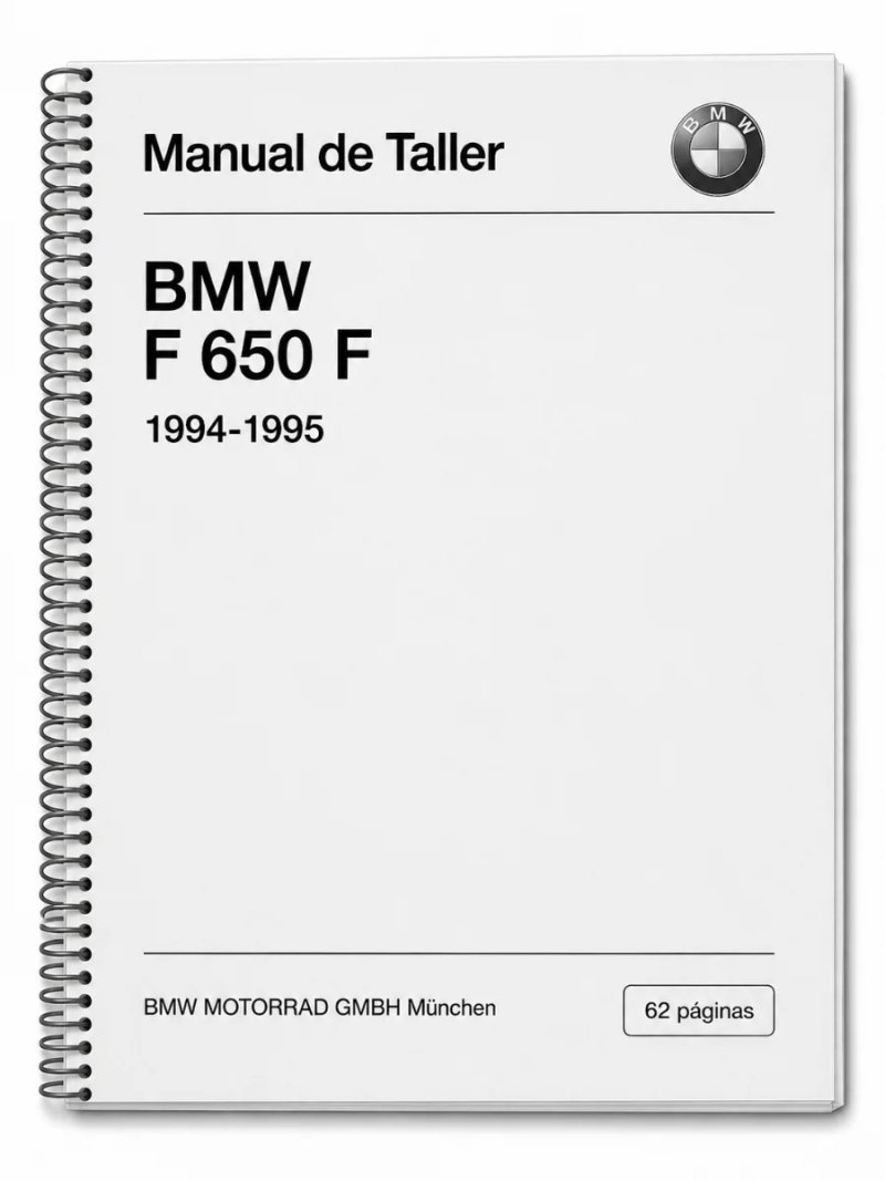 Manual de Taller BMW F 650 F 1994-1995