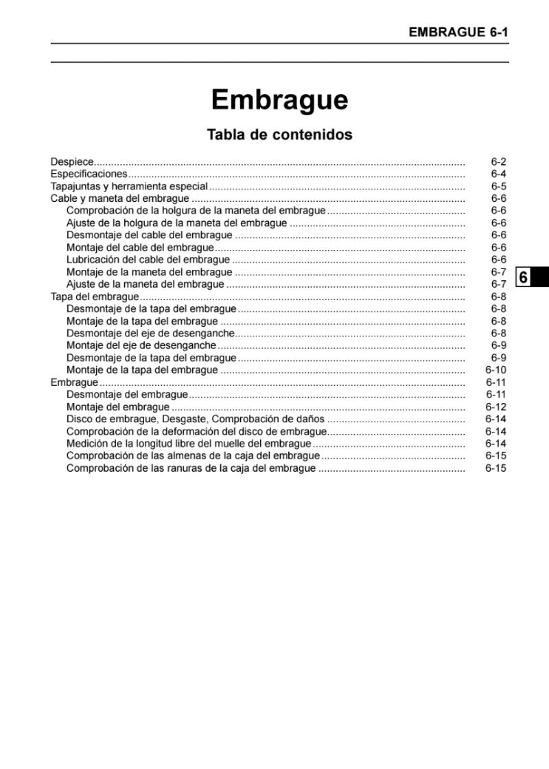 Manual de Taller Kawasaki KLE 650B7F 2007 - Imagen 2