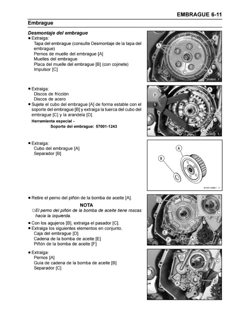 Manual de Taller Kawasaki KLE 650B7F 2007 - Imagen 3