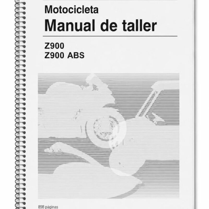 Manual de Taller Kawasaki Z 900 2019