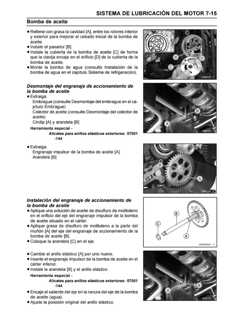 Manual de Taller Kawasaki Z 900 2019 - Imagen 3