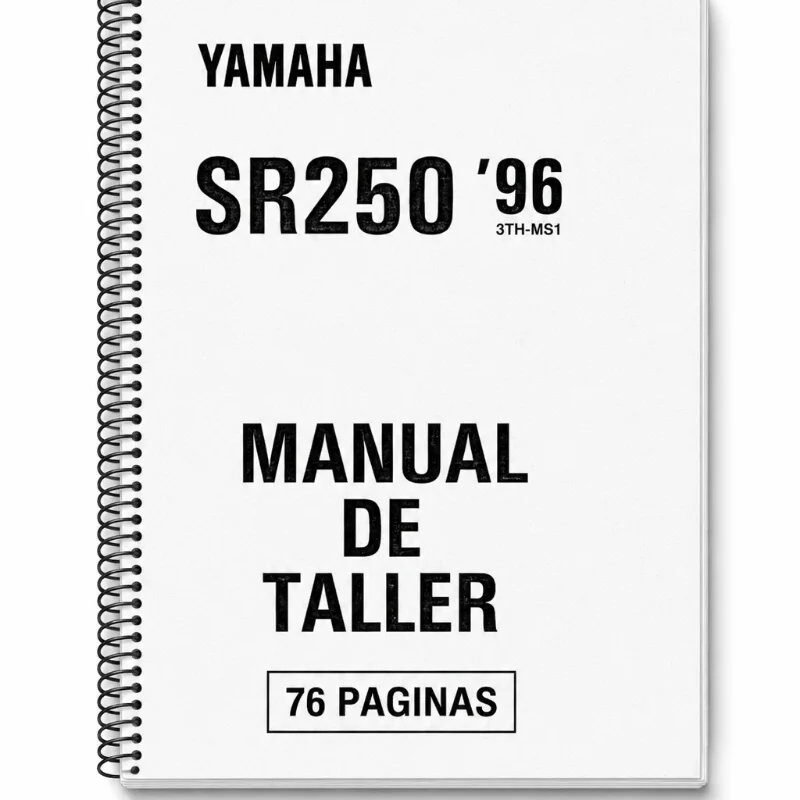 Manual Taller Yamaha SR250 1996
