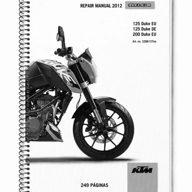 Manual de Taller KTM DUKE 2012