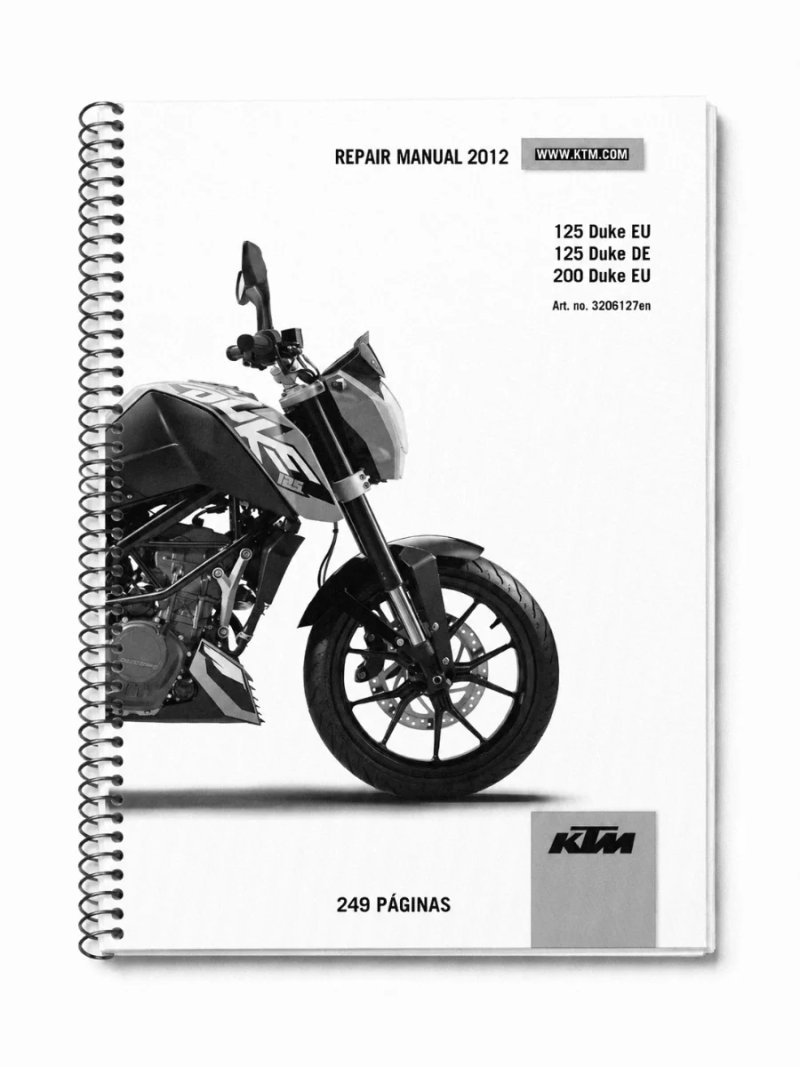 Manual de Taller KTM DUKE 2012