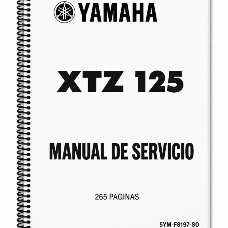 Manual de Taller Yamaha XTZ 125 2003