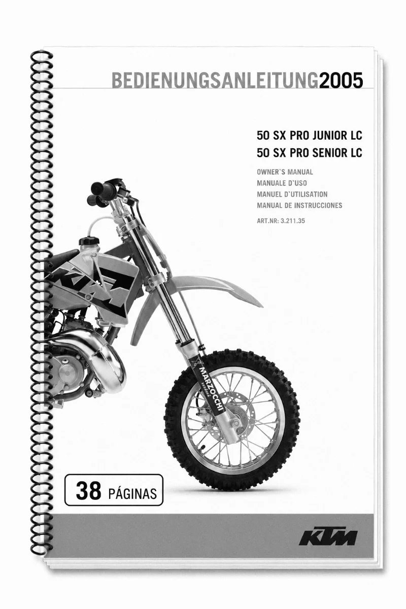 Manual de Taller KTM SX ktm sx 50 2005