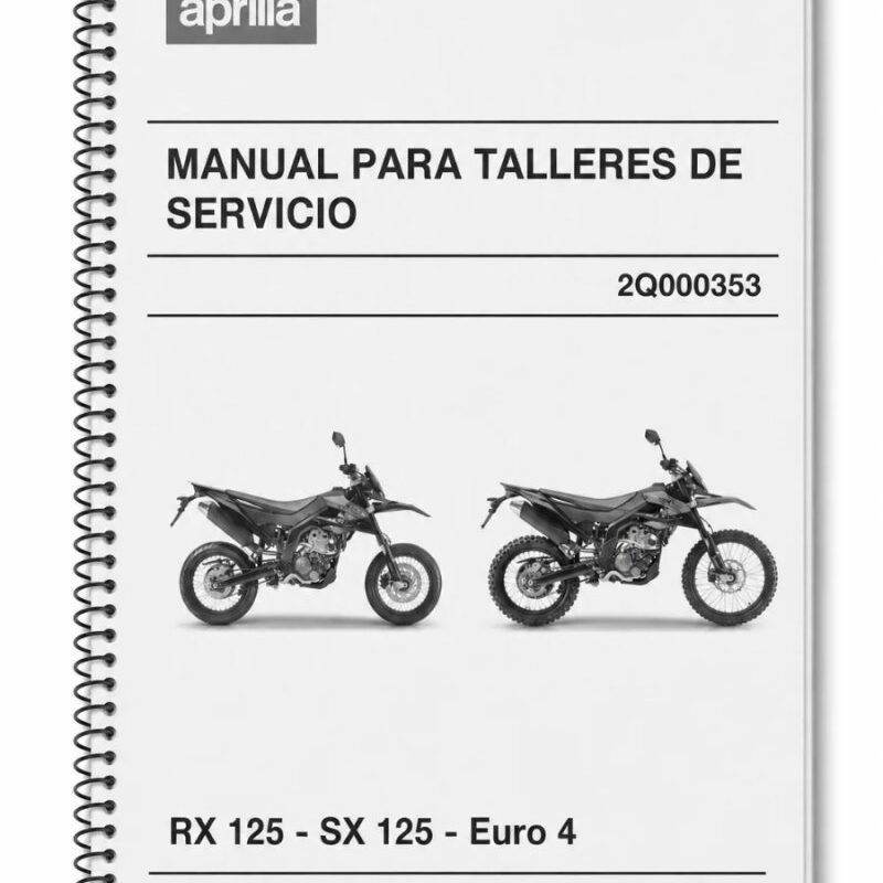 Manual de Taller Aprilia RX 125 2019