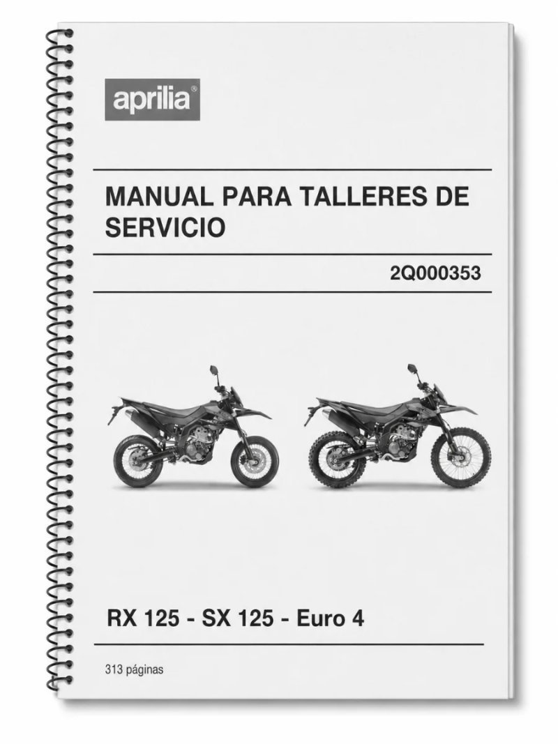 Manual de Taller Aprilia RX 125 2019