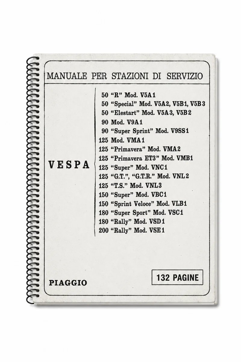 Manual de Taller Vespa (1960-1970)