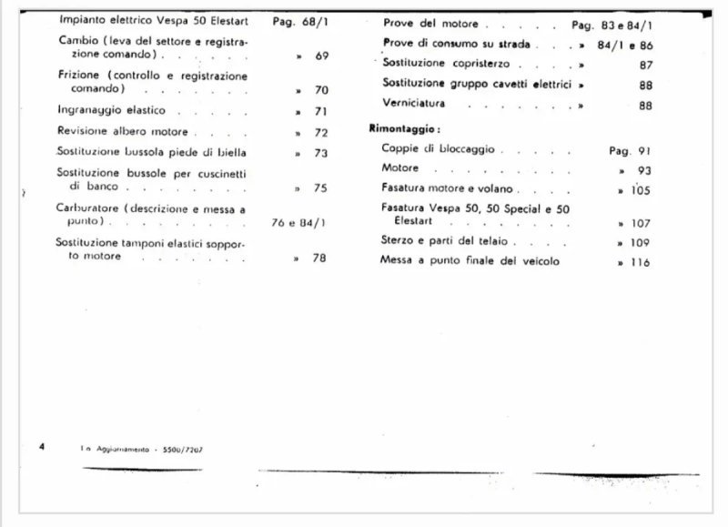 Manual de Taller Vespa (1960-1970) - Imagen 3