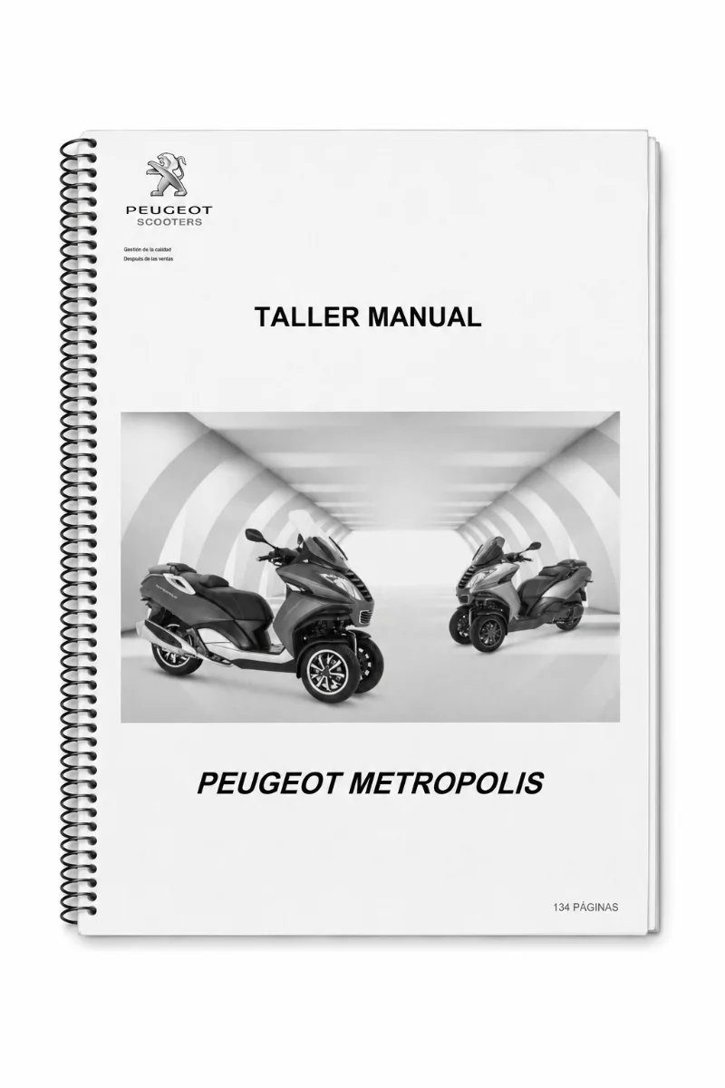 Manual de Taller Peugeot Metropolis 2014