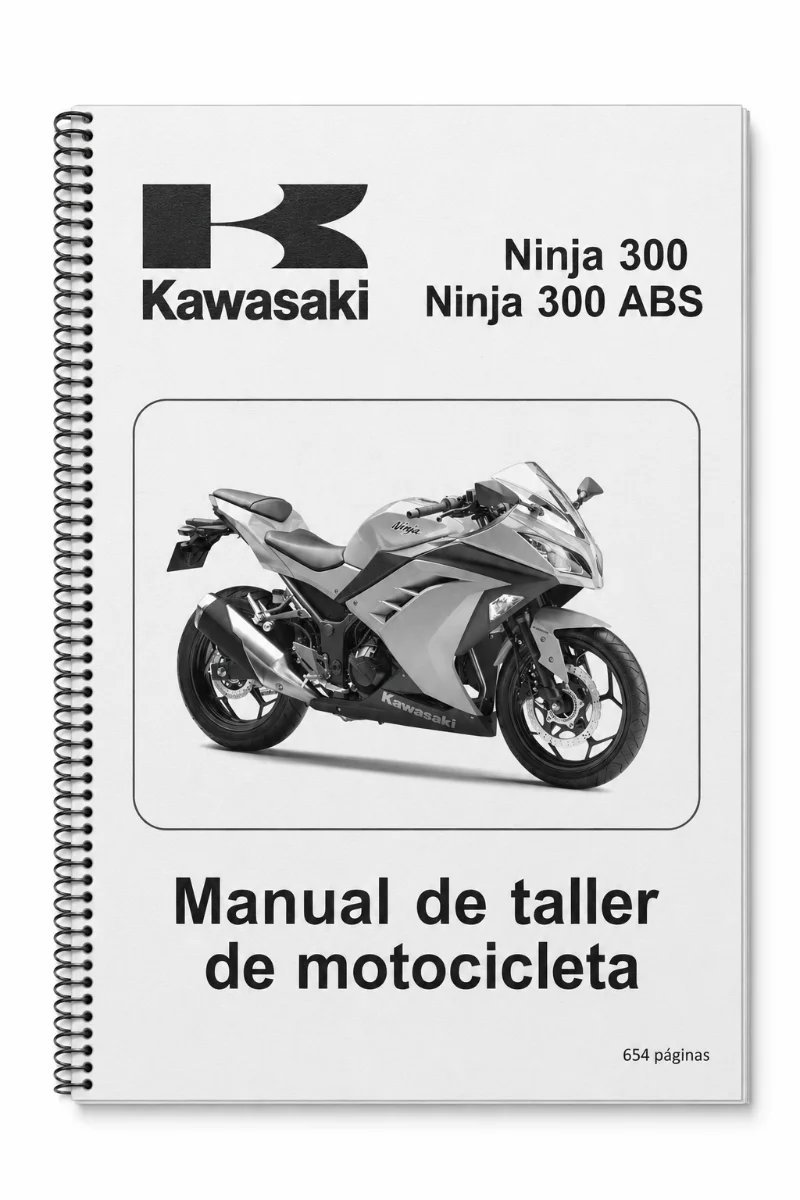 Manual de Taller Kawasaki Ninja 300 ABS 2012