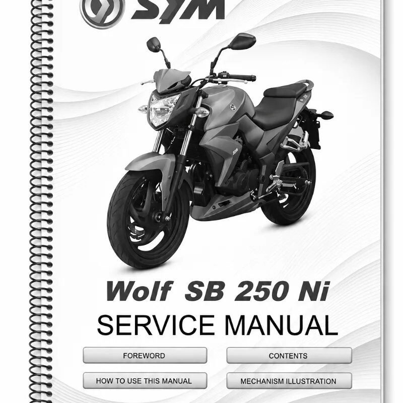 Manual de Taller Sym Wolf 2016