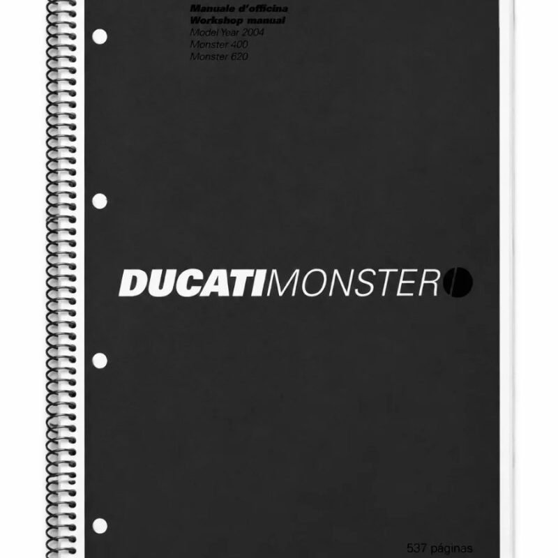 Manual Taller Ducati Monster 620 2004