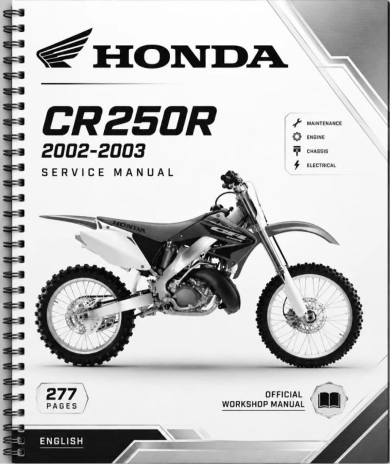 Manual de Taller Honda CR250R 2002-2003